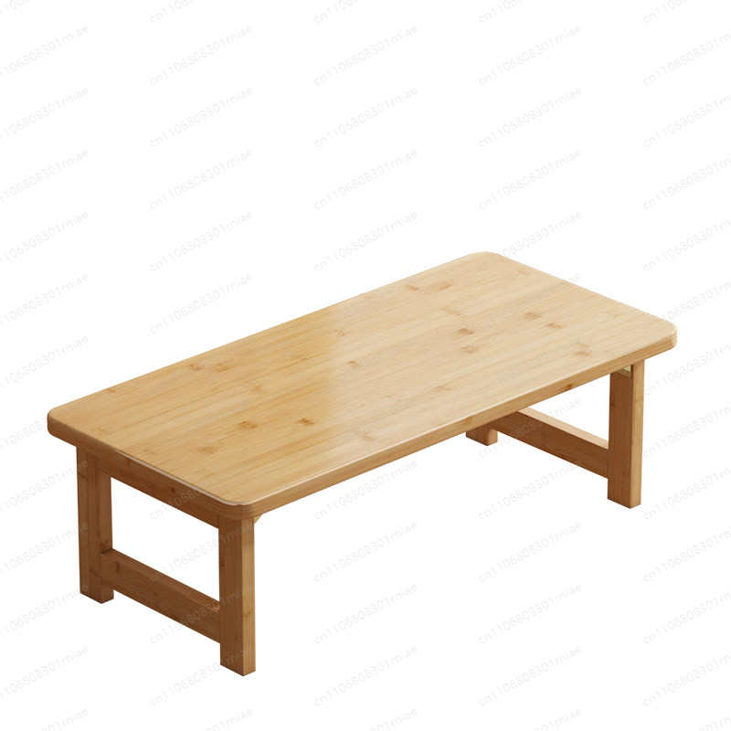 Desk Setup For Laptop - Solid Bamboo Kang Table Foldable Low