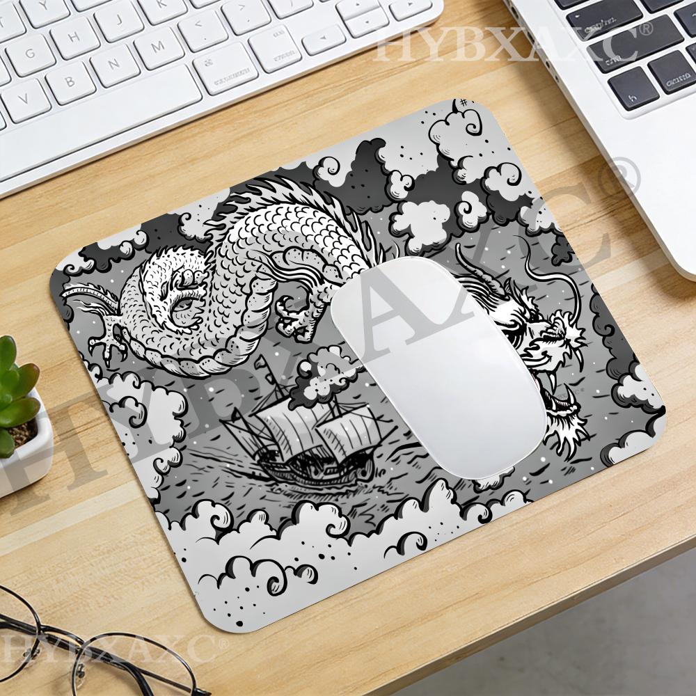 Desk Setup Black And White - HYBXAXC Black White Dragon Cloud Art