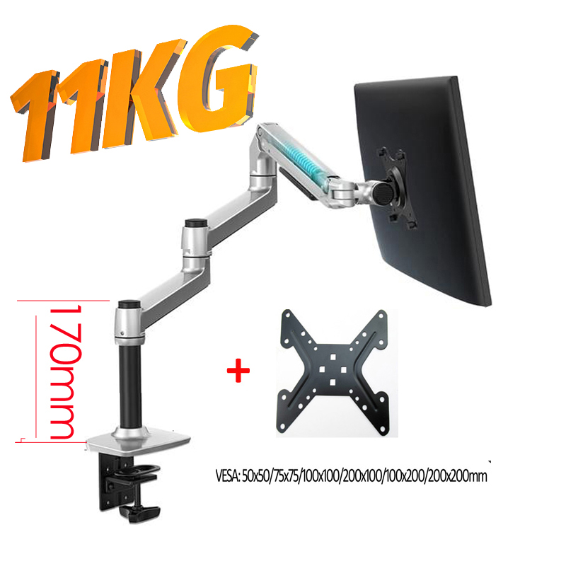 Desk Setup Monitor Arm - DL-8013 Mechanical Spring 3-11kg 3 Long