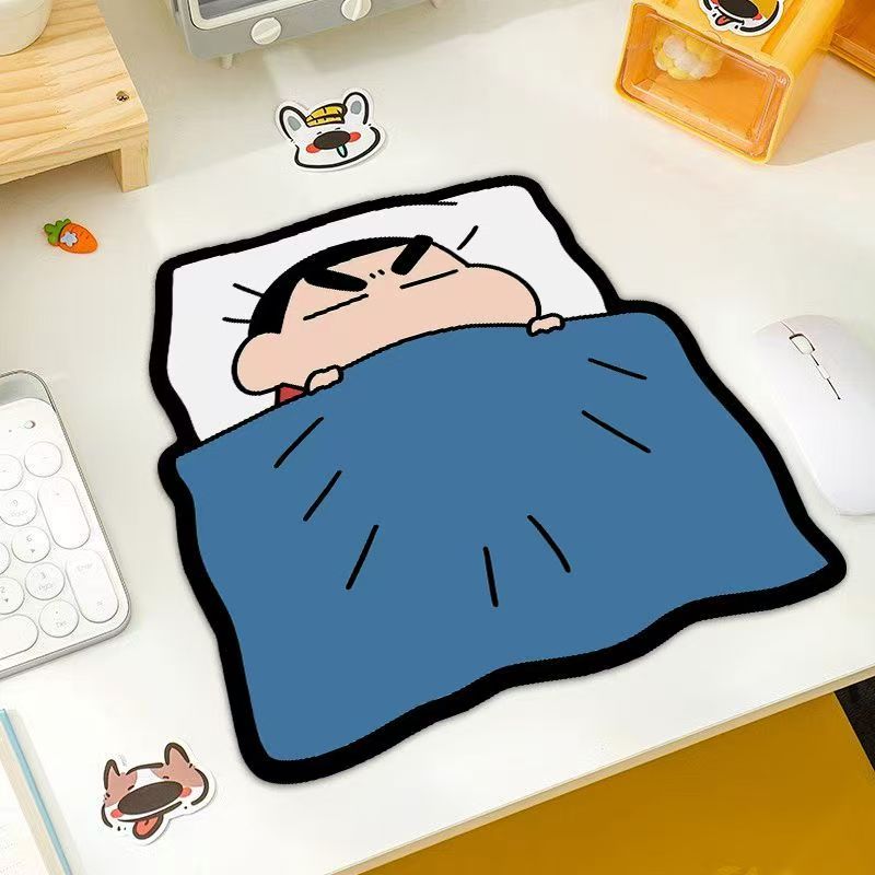 HOT Sale Cute Crayon Shinchan  - огляд і ціна Desk Setup Rug