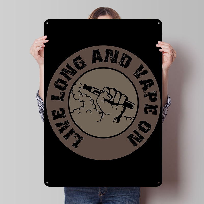 Vape Design For Ecig Tinplate  - огляд і ціна Desk Setup Poster