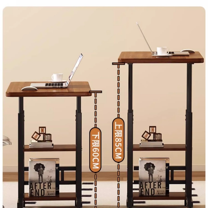 Movable Lifting Bedside Table  - огляд і ціна Desk Setup For Laptop