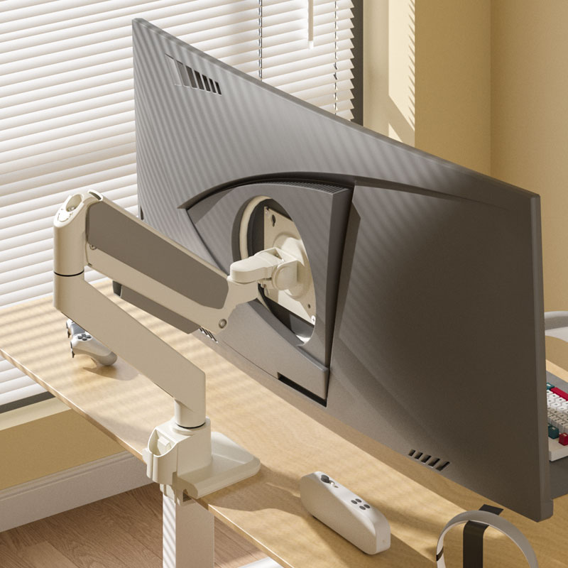 HILLPORT Monitor Arm Bracket f - огляд і ціна Desk Setup Monitor Arm