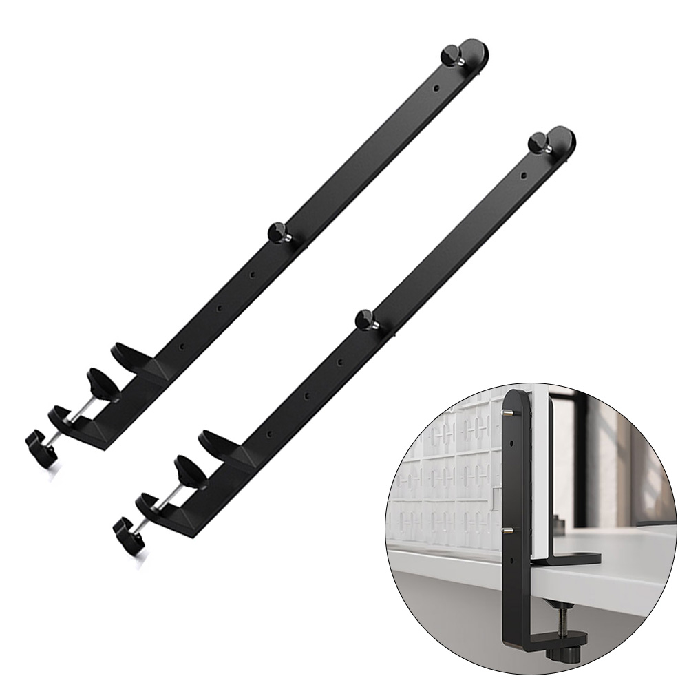 2pcs Extended Desk Clamp Naill - огляд і ціна Desk Setup Pegboard