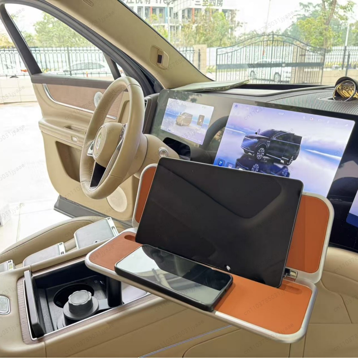New Car Foldable Tray Table, P - огляд і ціна Desk Setup For Laptop
