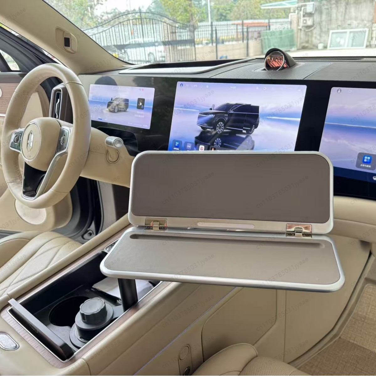 New Car Foldable Tray Table, P - огляд і ціна Desk Setup For Laptop