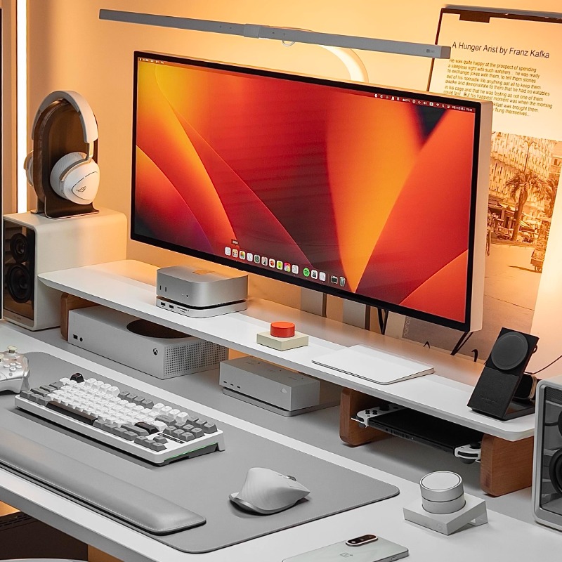 Modern Monitor Riser Stand Erg - огляд і ціна Desk Setup For Laptop And Monitor