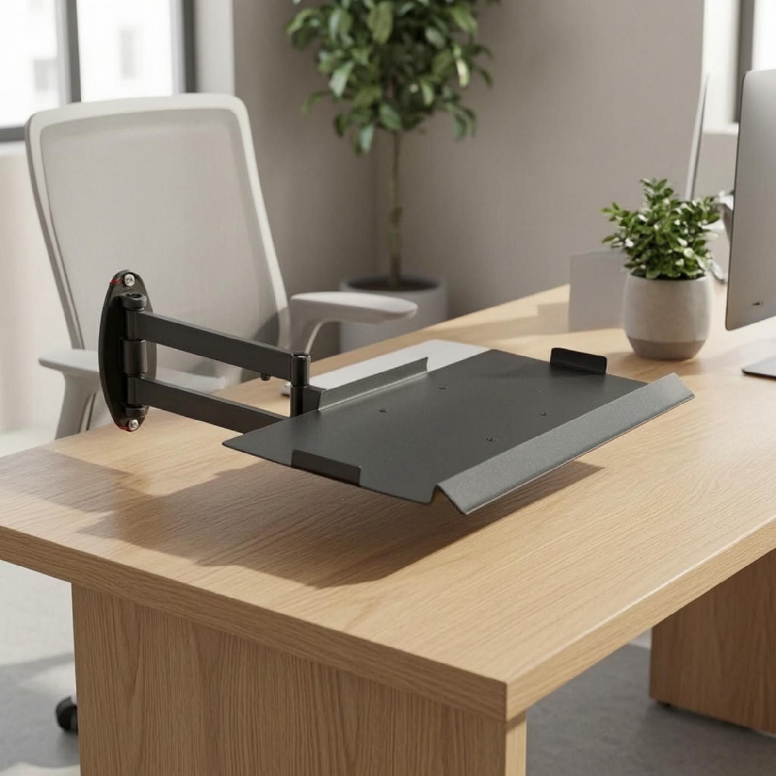 Metal Keyboard Holder for Desk - огляд і ціна Desk Setup Monitor Arm
