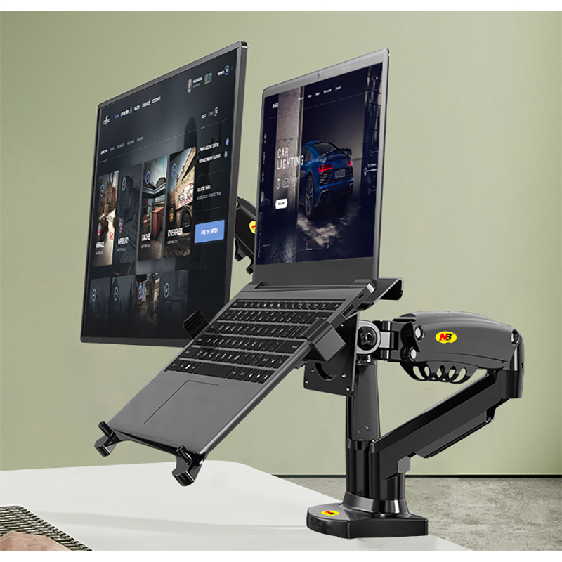 Desktop NB F160 + FP-2 Gas Spr - огляд і ціна Desk Setup Monitor Arm