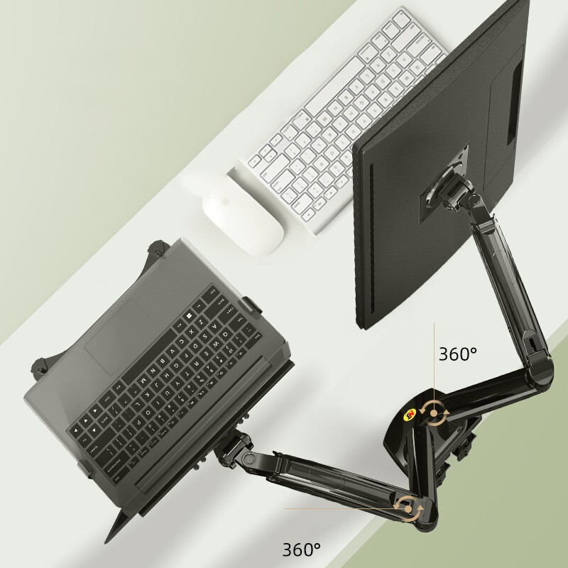 Desktop NB F160 + FP-2 Gas Spr - огляд і ціна Desk Setup Monitor Arm