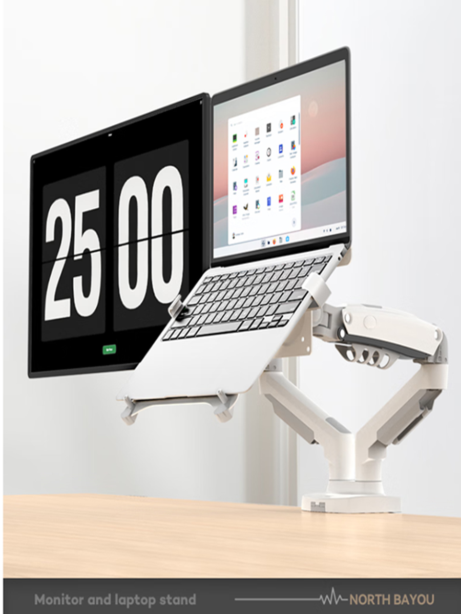 Desktop NB F160 + FP-2 Gas Spr - огляд і ціна Desk Setup Monitor Arm