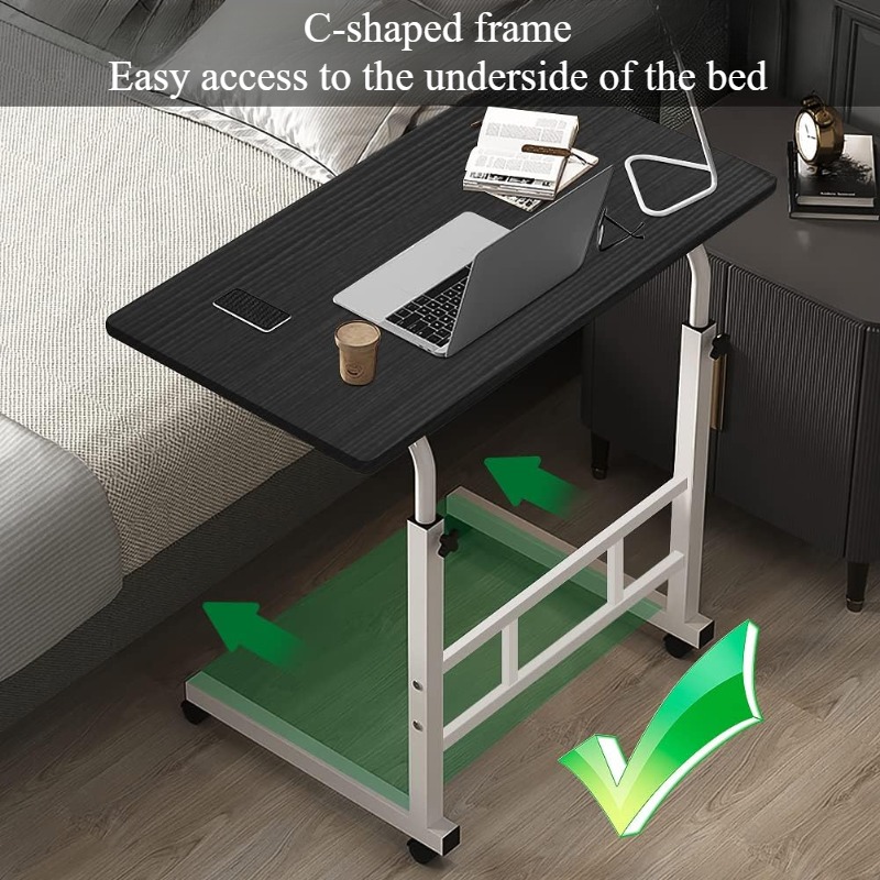 Bedside Desk with Universal Wh - огляд і ціна Desk Setup For Laptop