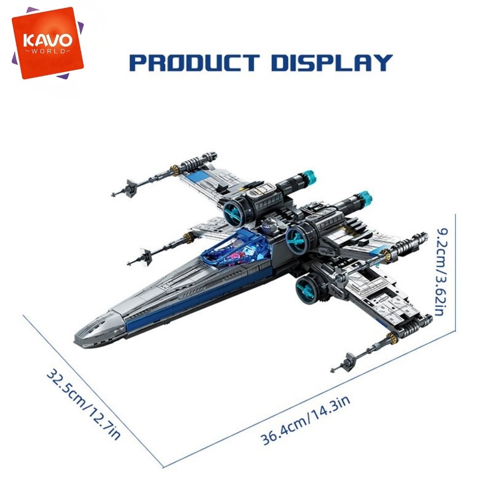 KAVOWORLD 1271pcs Sci-Fi Space - огляд і ціна Desk Setup Diy