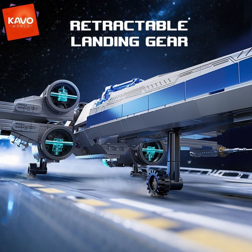 KAVOWORLD 1271pcs Sci-Fi Space - огляд і ціна Desk Setup Diy