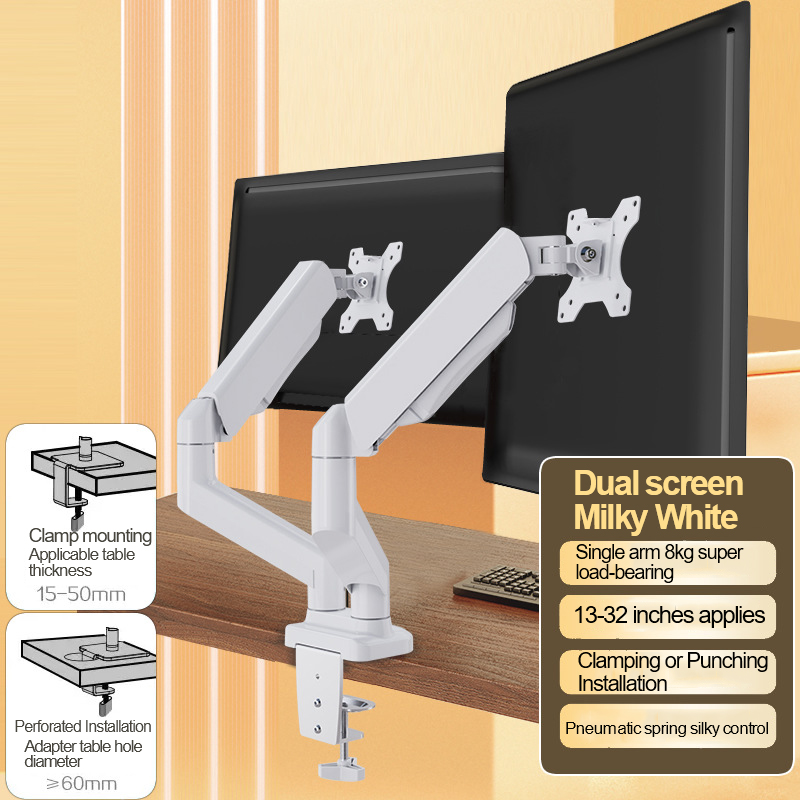 VESA 100x100mm Height Adjustab - огляд і ціна Desk Setup Monitor Arm