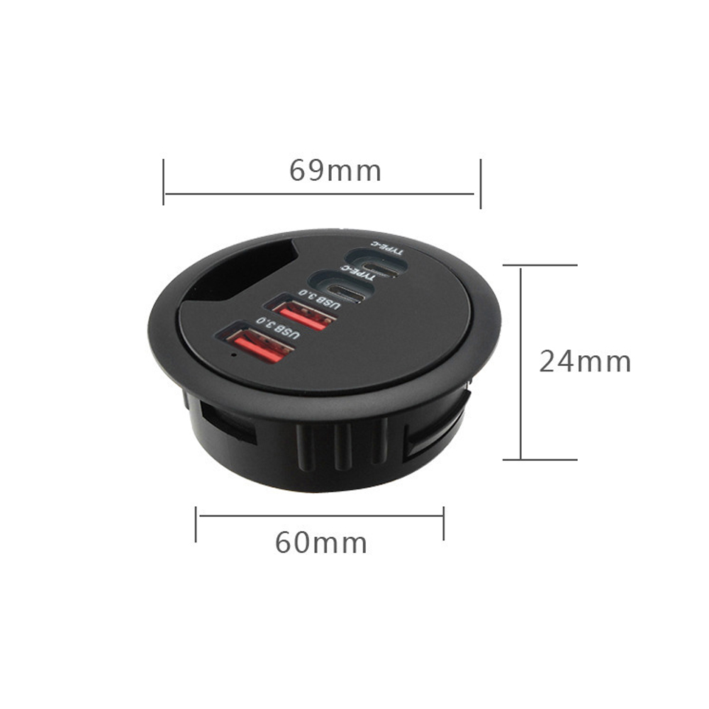 USB Desk Hub 3.0 with 2 USB 3. - огляд і ціна Desk Setup Hub