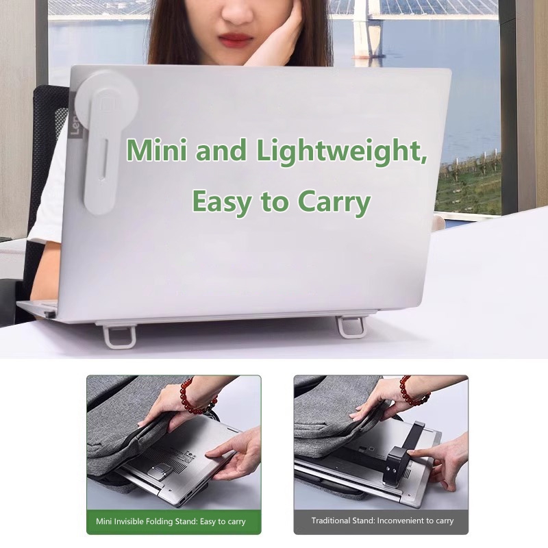 Mini Portable Laptop Stand Hol - огляд і ціна Desk Setup For Laptop
