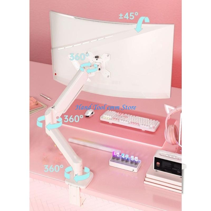 H37F Arm Monitor Holder Mount  - огляд і ціна Desk Setup Monitor Arm