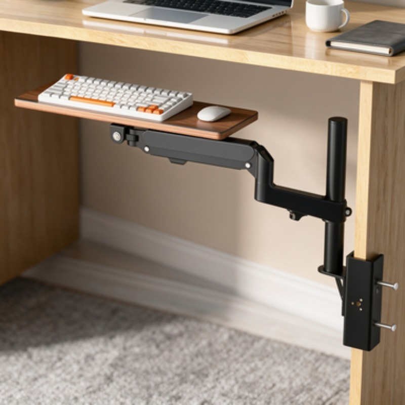 Save Space Under Desk Keyboard - огляд і ціна Desk Setup Diy