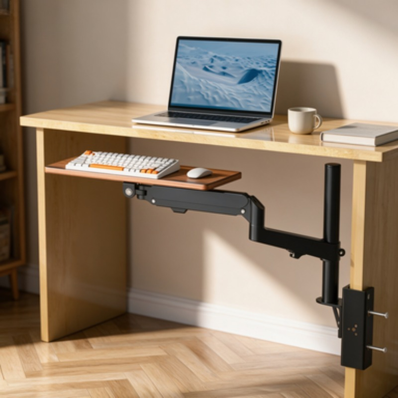 Save Space Under Desk Keyboard - огляд і ціна Desk Setup Diy