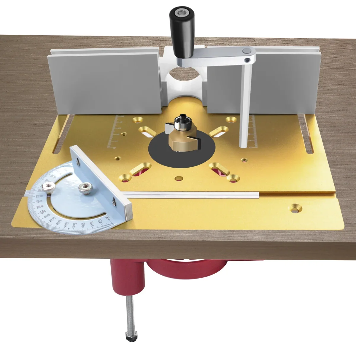 Precision Router Lift -Router  - огляд і ціна Desk Setup Pegboard
