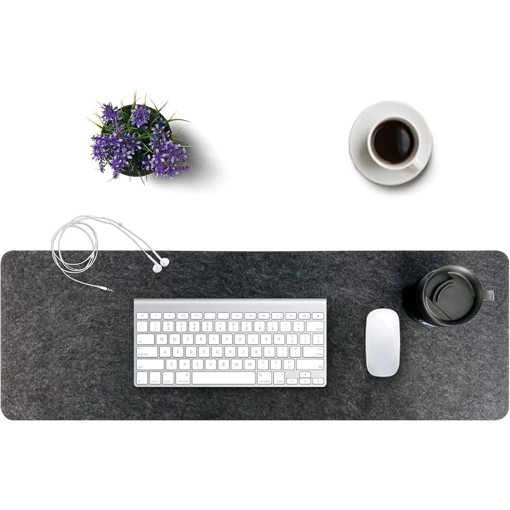 Felt Desk Mat Computer Mat for - огляд і ціна Desk Setup Rug