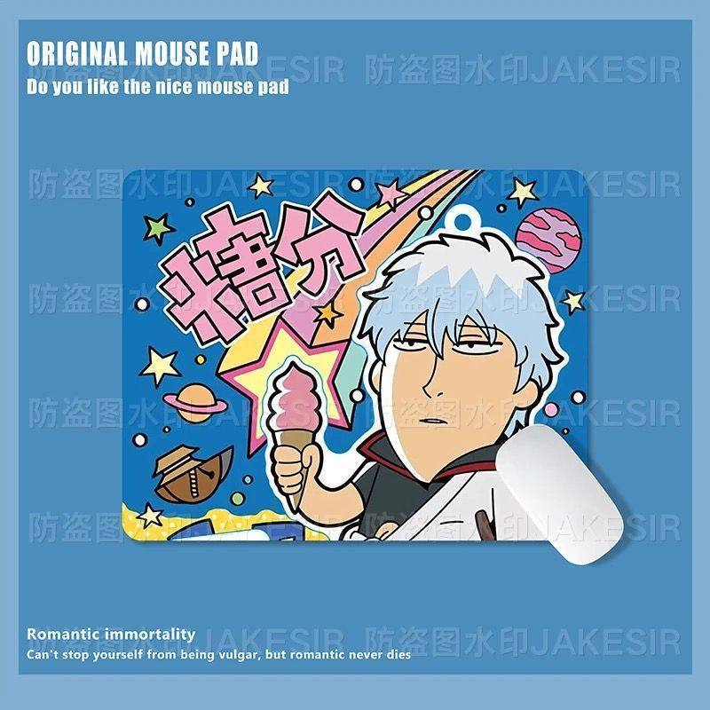 Kawaii Gintama Large Mouse Pad - огляд і ціна Desk Setup Rug