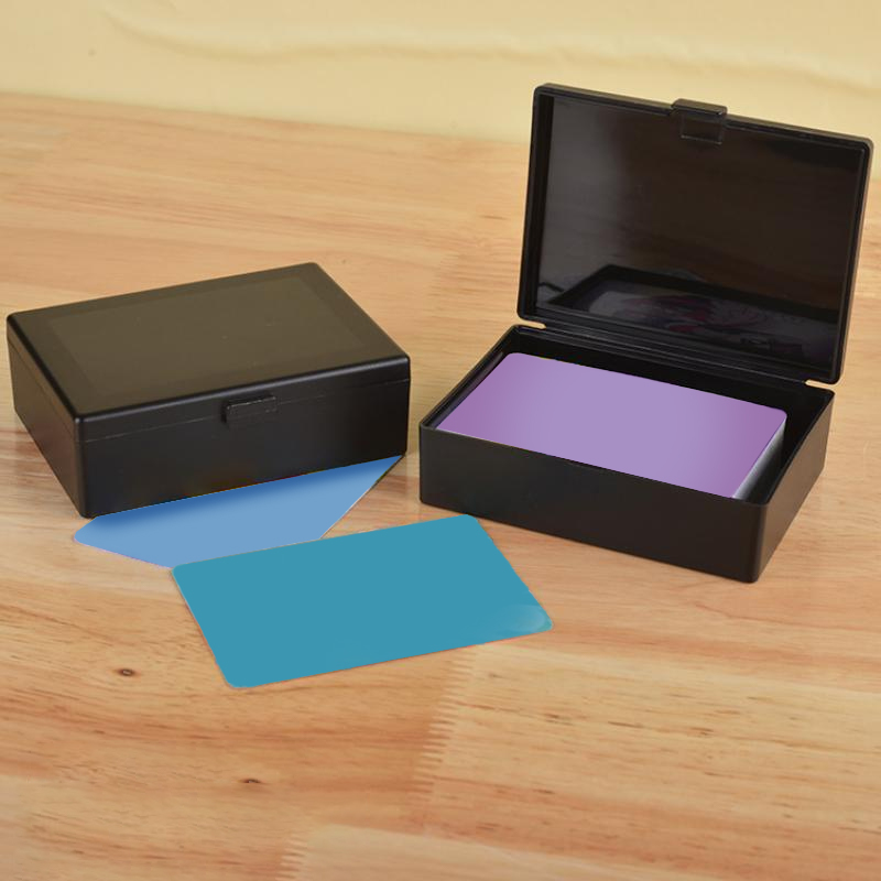 Black/white Plastic Case Card  - огляд і ціна Desk Setup Black And White