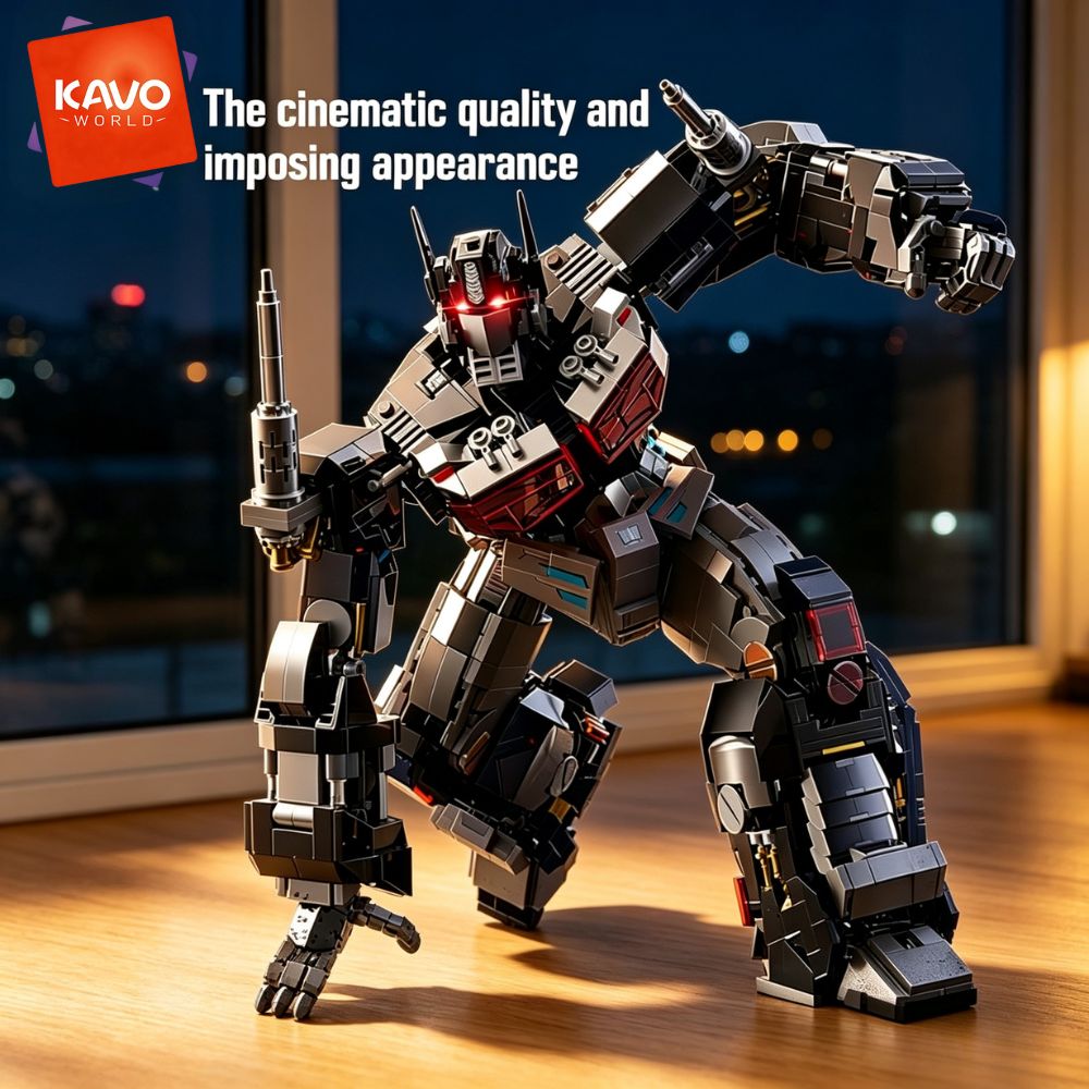 KAVOWORLD 2045pcs Future Mecha - огляд і ціна Desk Setup Diy