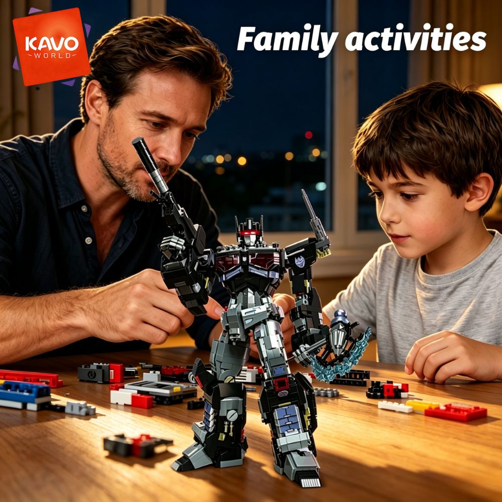 KAVOWORLD 2045pcs Future Mecha - огляд і ціна Desk Setup Diy