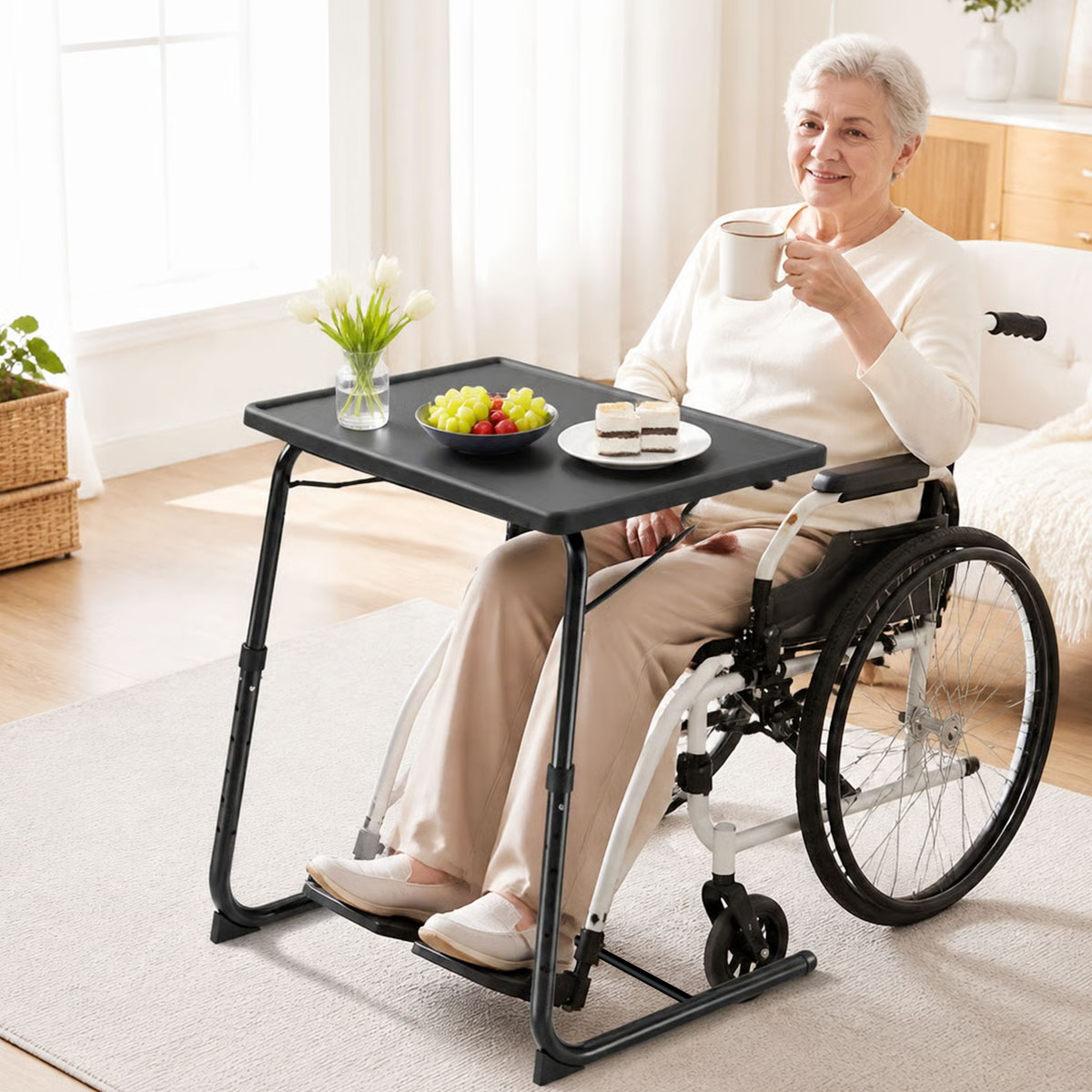 Adjustable Laptop Bed Table 6‑ - огляд і ціна Desk Setup For Laptop