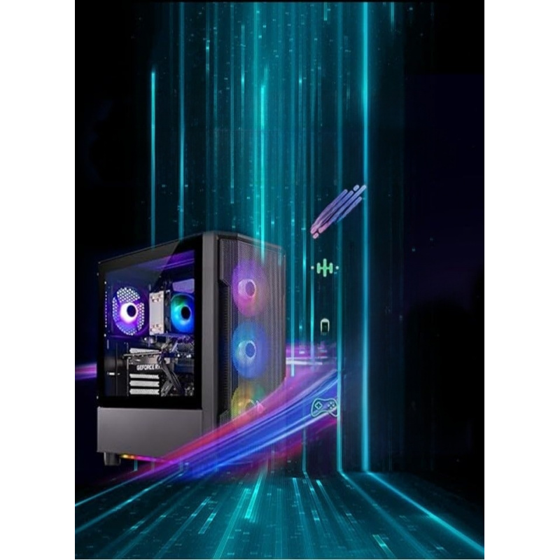 PC Gaming With Core I5-12400F  - огляд і ціна Nvidia Vga Rtx 4060