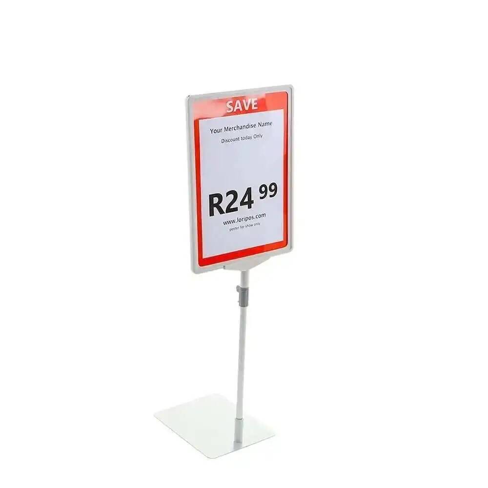 White A4 Frame Pop Price Label - огляд і ціна Desk Setup Poster