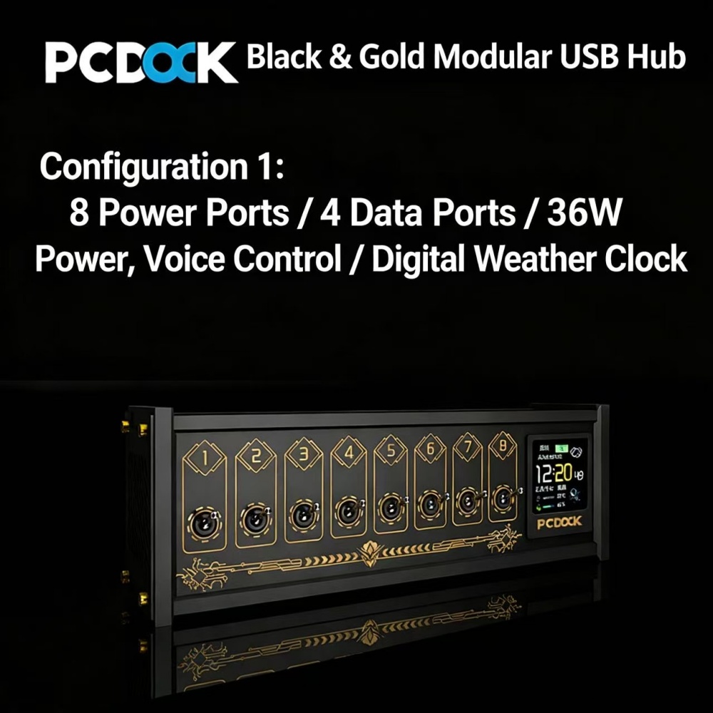 PCDOCK Block USB Desktop Power - огляд і ціна Desk Setup For Laptop