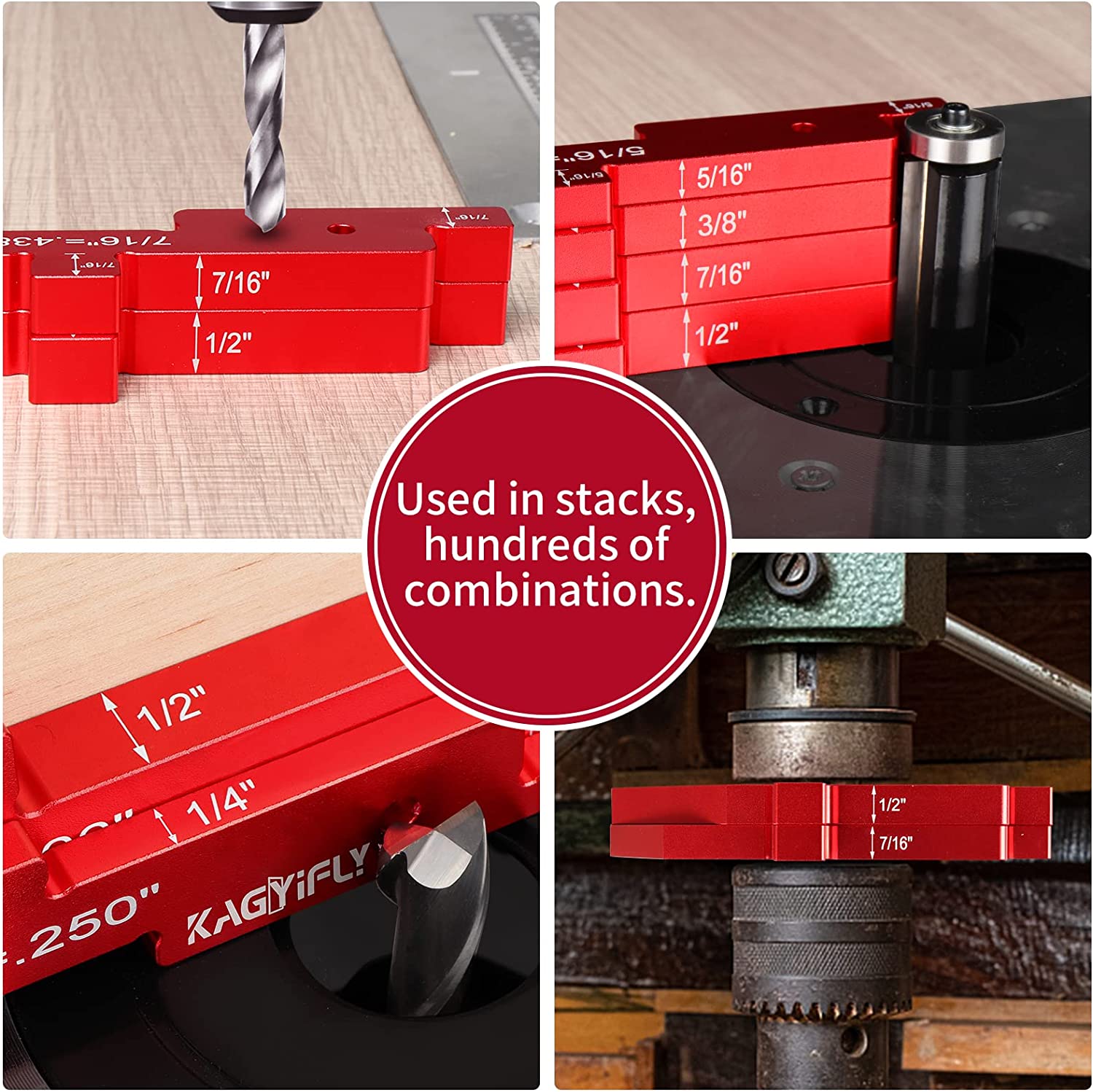 Router Table Setup Bars 7pcs A - огляд і ціна Desk Setup Pegboard