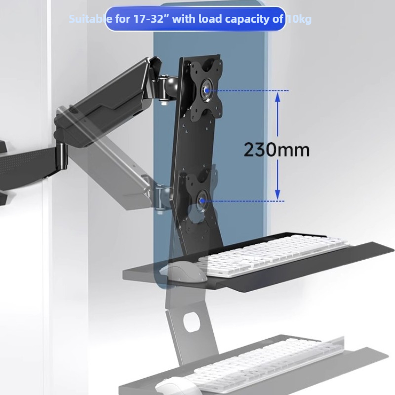 Heavy Duty Monitor Mount Rack  - огляд і ціна Desk Setup Monitor Arm