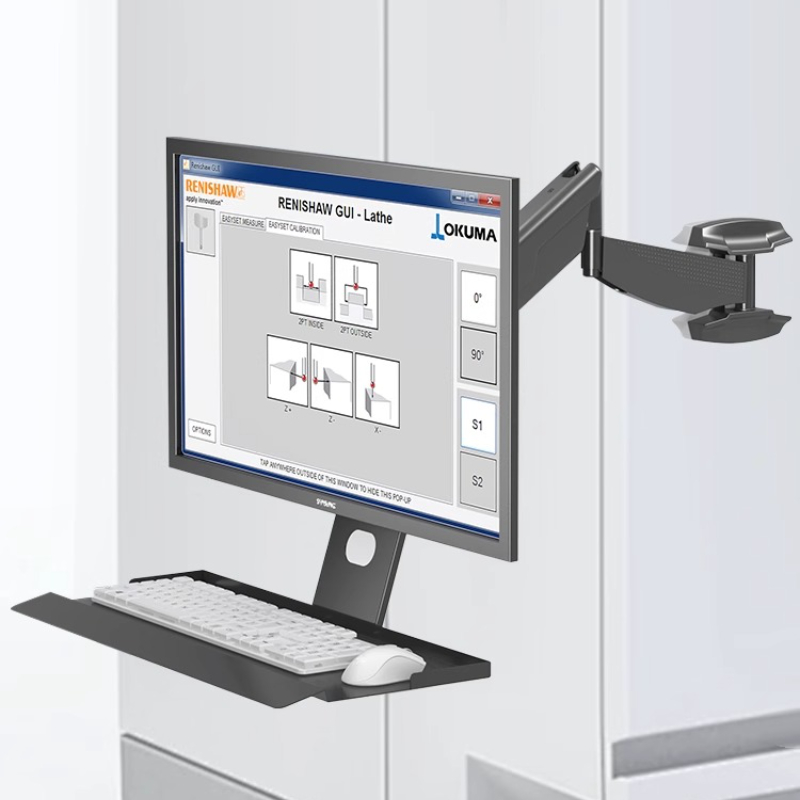 Heavy Duty Monitor Mount Rack  - огляд і ціна Desk Setup Monitor Arm