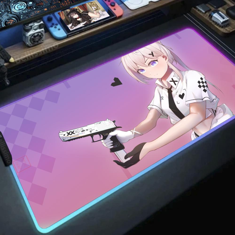 Girl with a gun Anime DIY game - огляд і ціна Desk Setup Diy