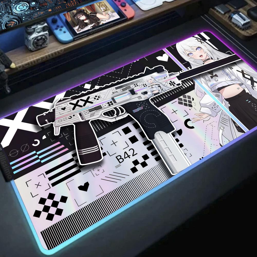 Girl with a gun Anime DIY game - огляд і ціна Desk Setup Diy