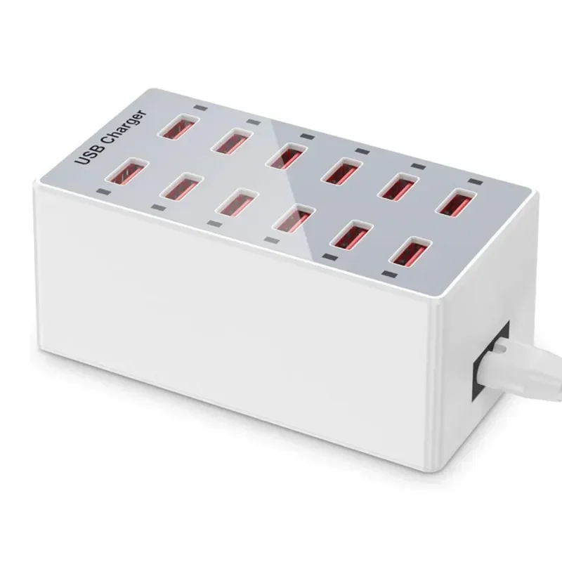 USB Charging Station 60W 12-Po - огляд і ціна Desk Setup Hub