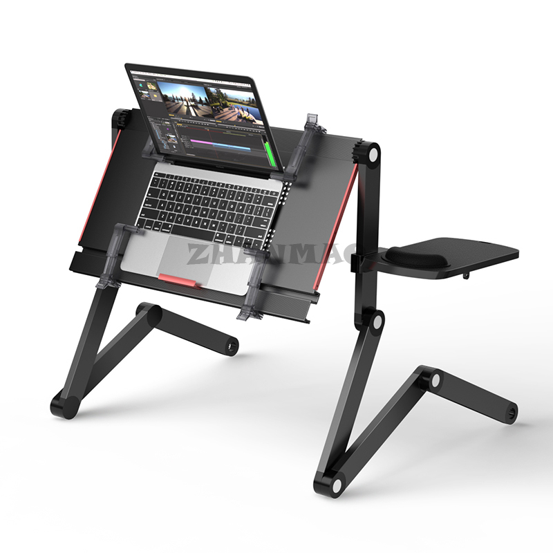 Lying Flat on The Bed, Laptop  - огляд і ціна Desk Setup For Laptop
