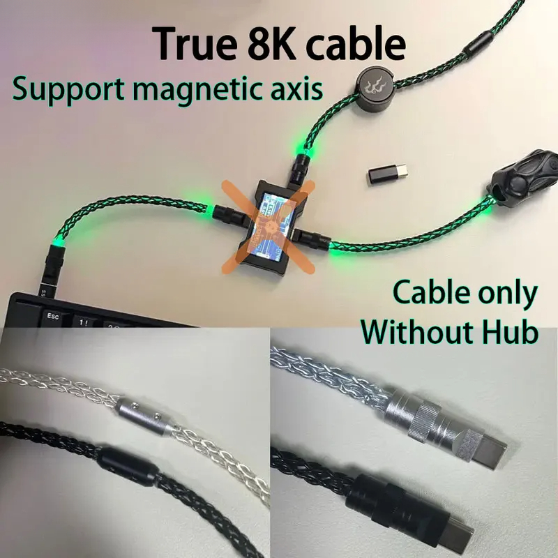 Gaming Type C to Type C Data L - огляд і ціна Desk Setup Hub