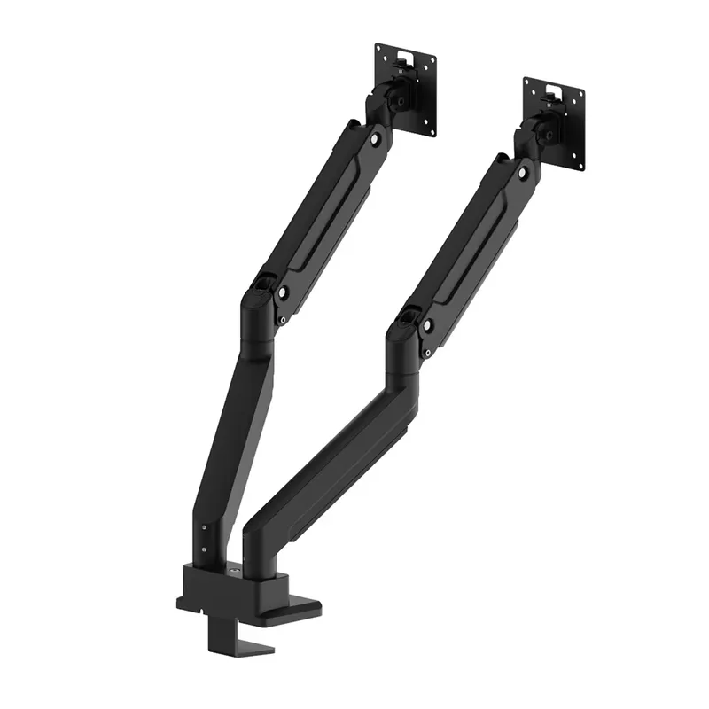 Dual Arm Monitor Mount Heavy D - огляд і ціна Desk Setup Monitor Arm