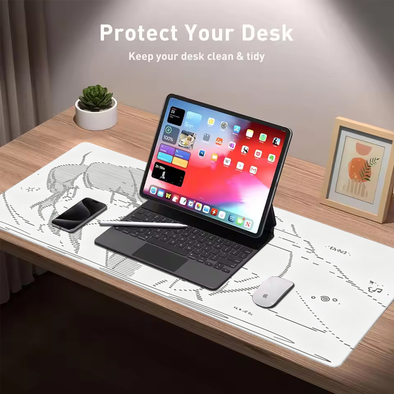 1Pcs Leather Mouse Pad Anime A - огляд і ціна Desk Setup Rug