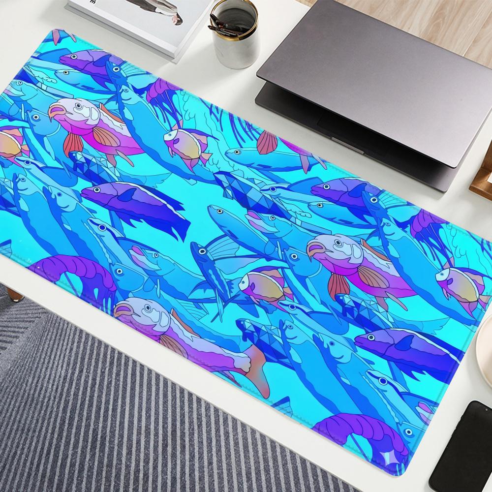 HD Printing Fish Rubber Mouse  - огляд і ціна Desk Setup Pegboard